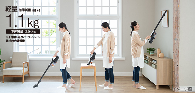 スティッククリーナー（コードレス式）PV-BL1J ： クリーナー ： 日立