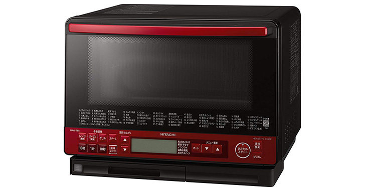 加熱水蒸気オーブンレンジ】日立のヘルシーシェフ MRO-TS8 の性能を