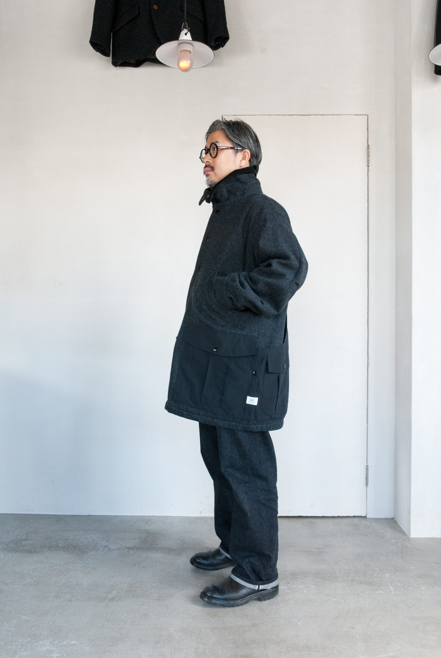 SASSAFRAS Botanical Scout Tube Coat | kado〔カド オノミチ〕