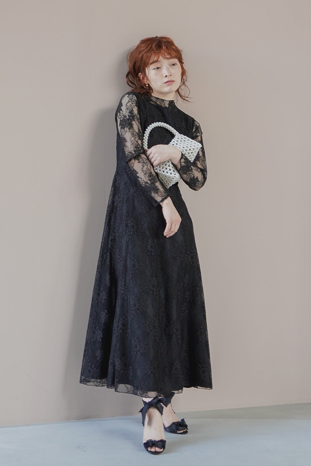kaene公式オンラインストア オールレースメロウワンピース / 800139