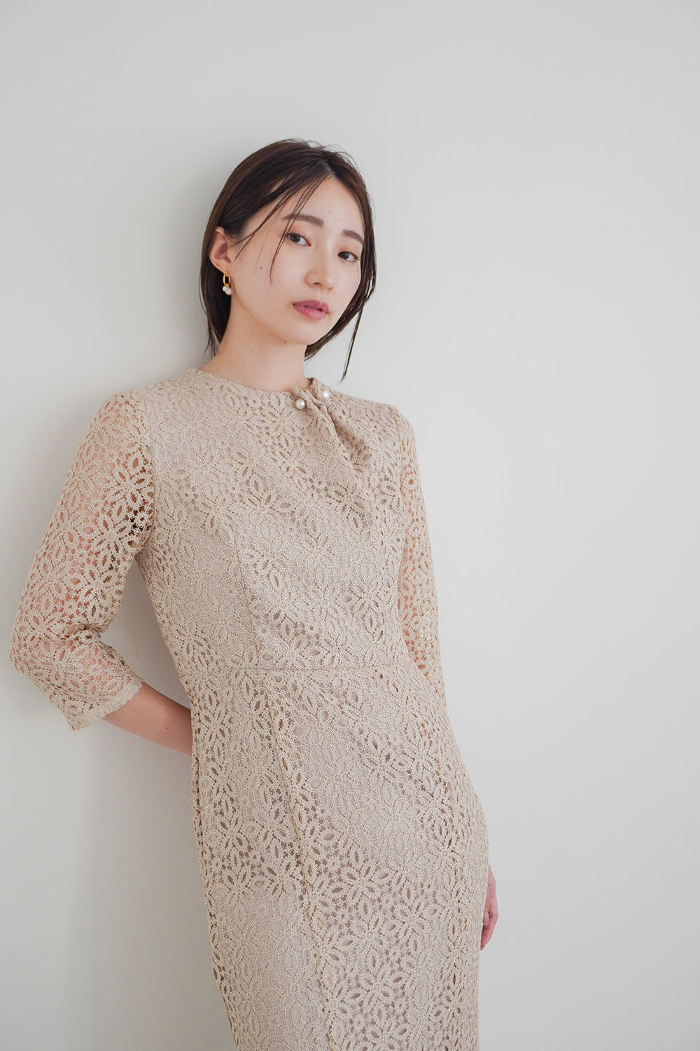 kaene公式オンラインストア ラメクロシェドレス / 100877 結婚式