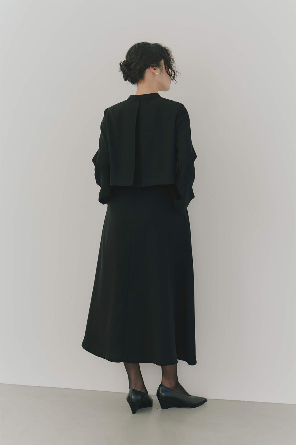 kaene公式オンラインストア シフォン合わせロングワンピース / 100647