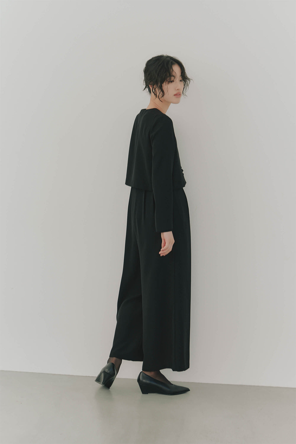 kaene公式オンラインストア カーブネックオールインワン / 100900