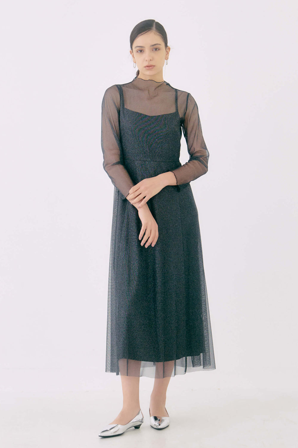 kaene公式オンラインストア ラメチュールメロウワンピース / 100535