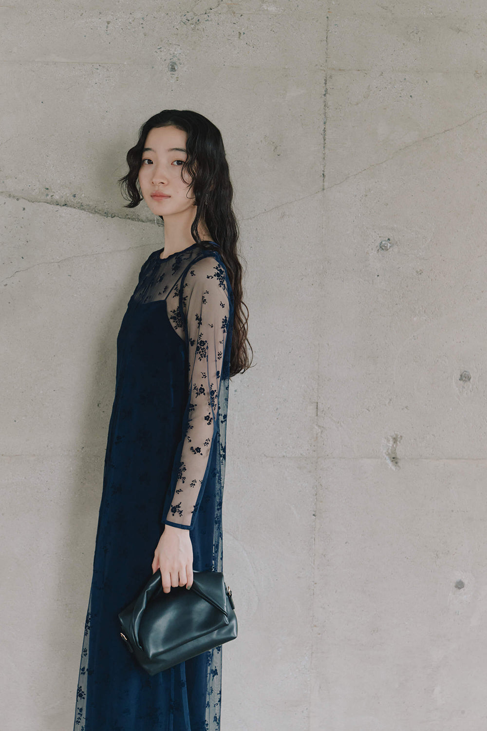 kaene公式オンラインストア フロッキーベロア2wayドレス / 100981 結婚