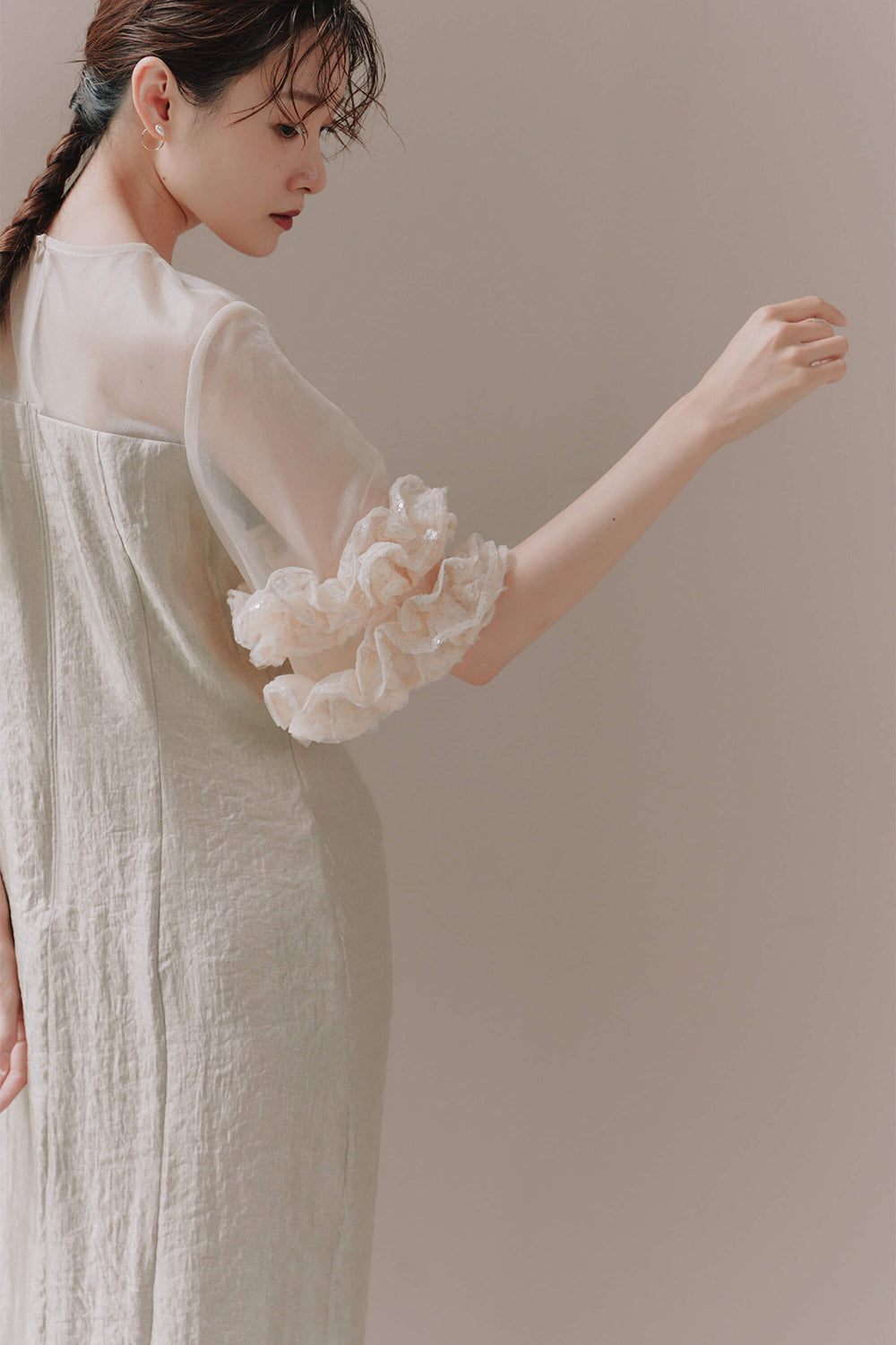 kaene公式オンラインストア ボリュームスリーブドレス / 101023 結婚式