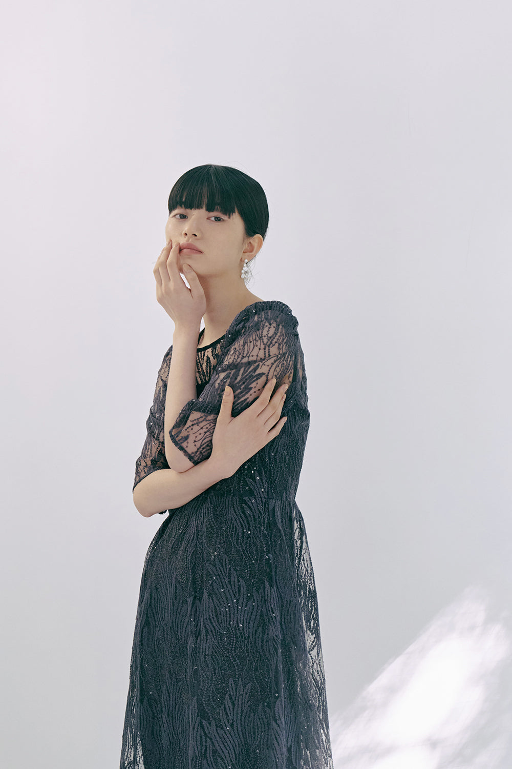 kaene公式オンラインストア スパンコールアネモネドレス / 100924 結婚