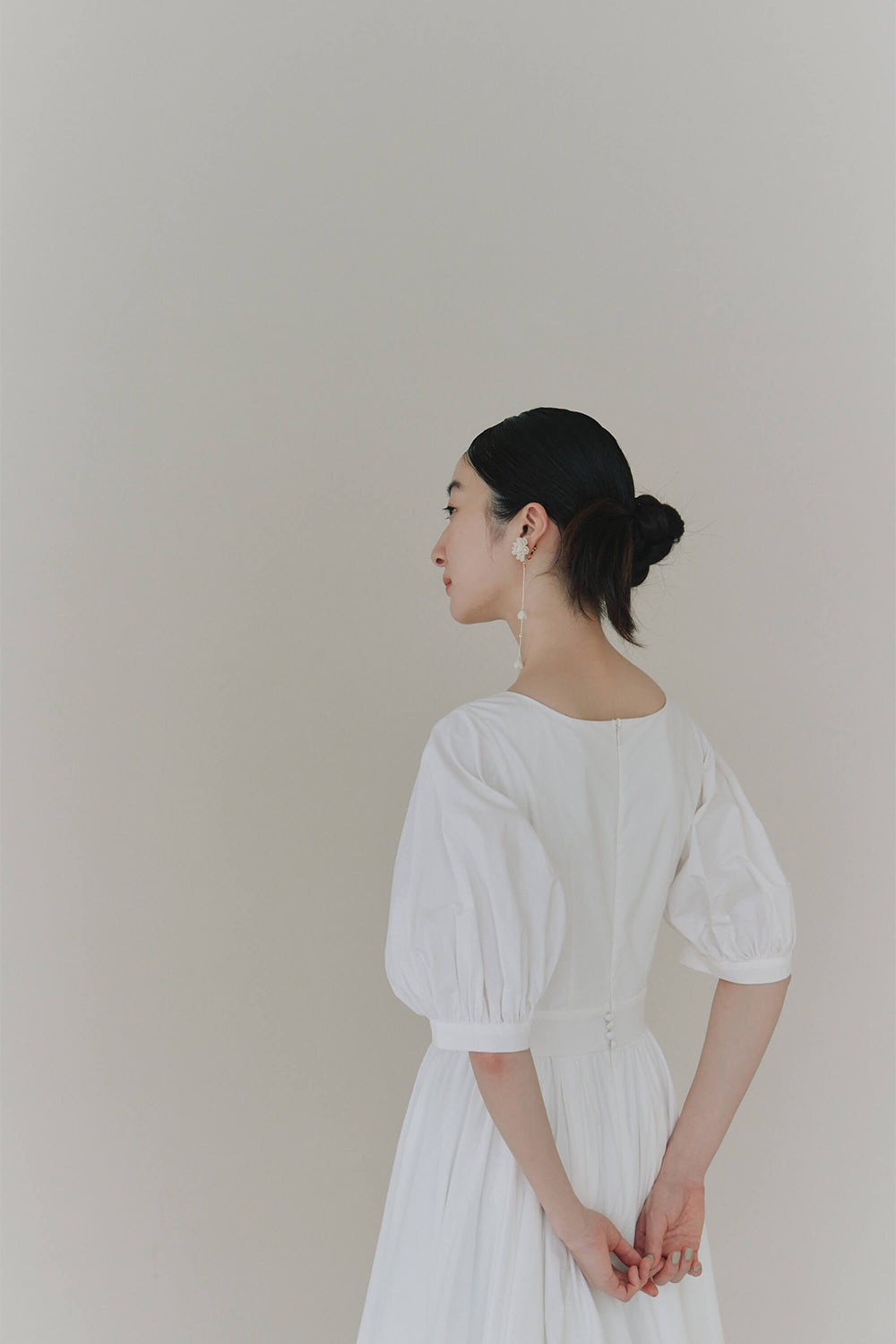 kaene公式オンラインストア タフタカシュクールドレス / 100725