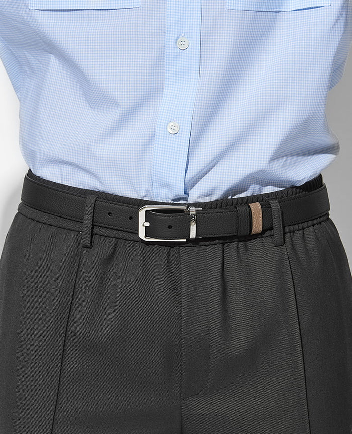 メンズ スクエアカットバックル ベルト – 買えるLEON