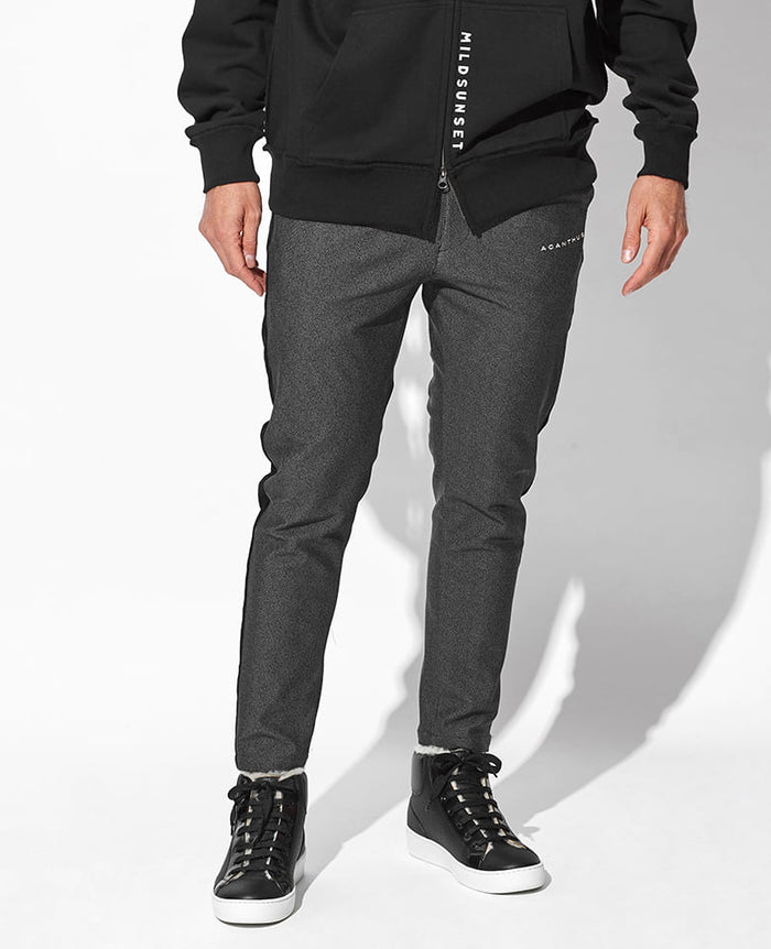 LEON別注】ヘリンボンプリント トラックパンツ – 買えるLEON