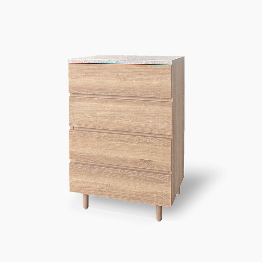 組立・引取サービス無料 | ドゥーロ チェスト 600×4 チェスト | 大川