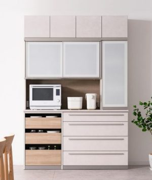 綾野製作所】食器棚 ADEL（アデル）