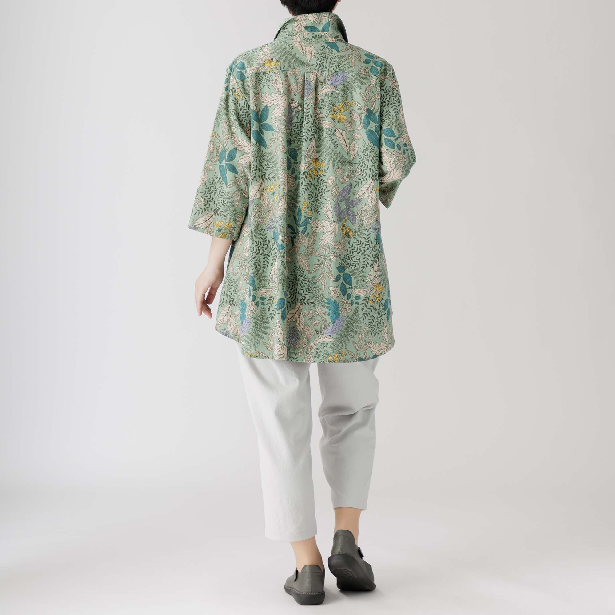 ナチュラルプリントチュニック 487-02 Series | かぐらやONLINE SHOP