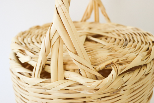 ポルトガル Cane Basket (L)