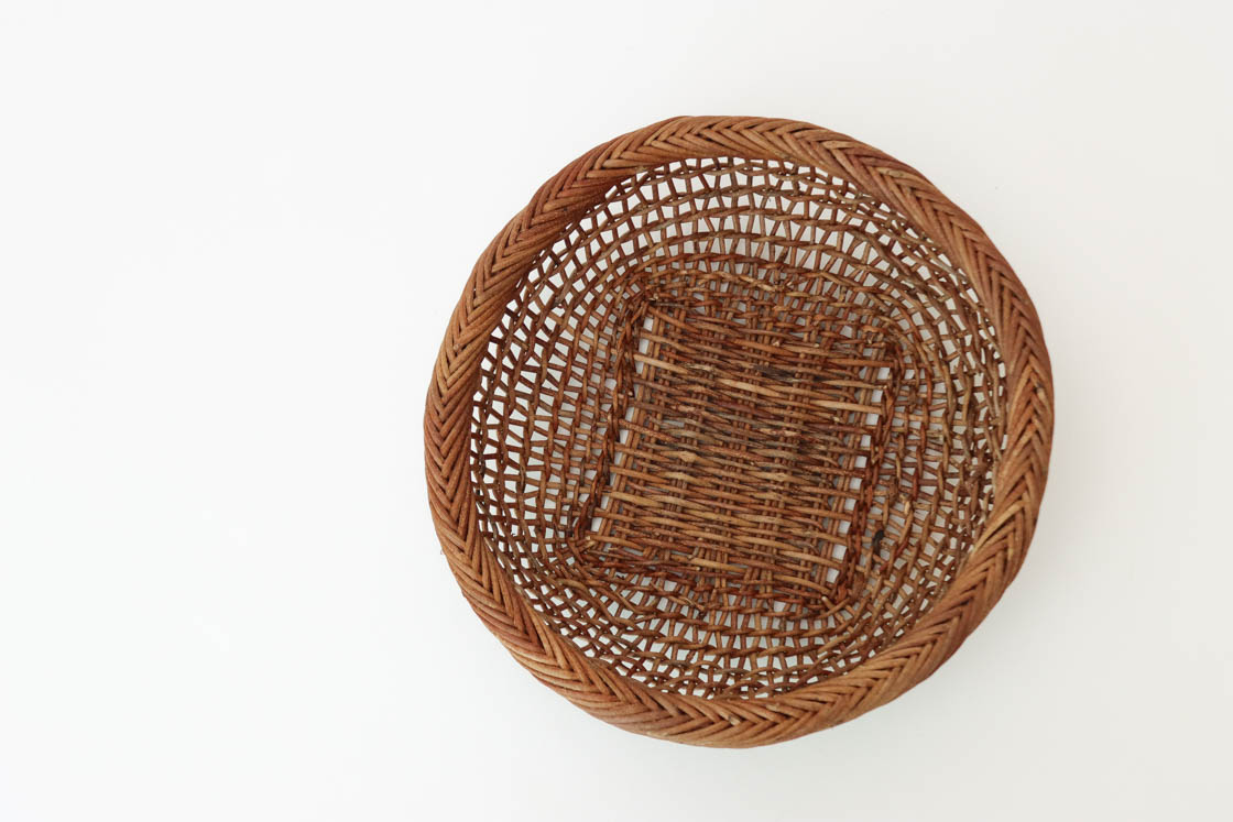 あけび かご カゴアミドリ 特大 トレー 希少