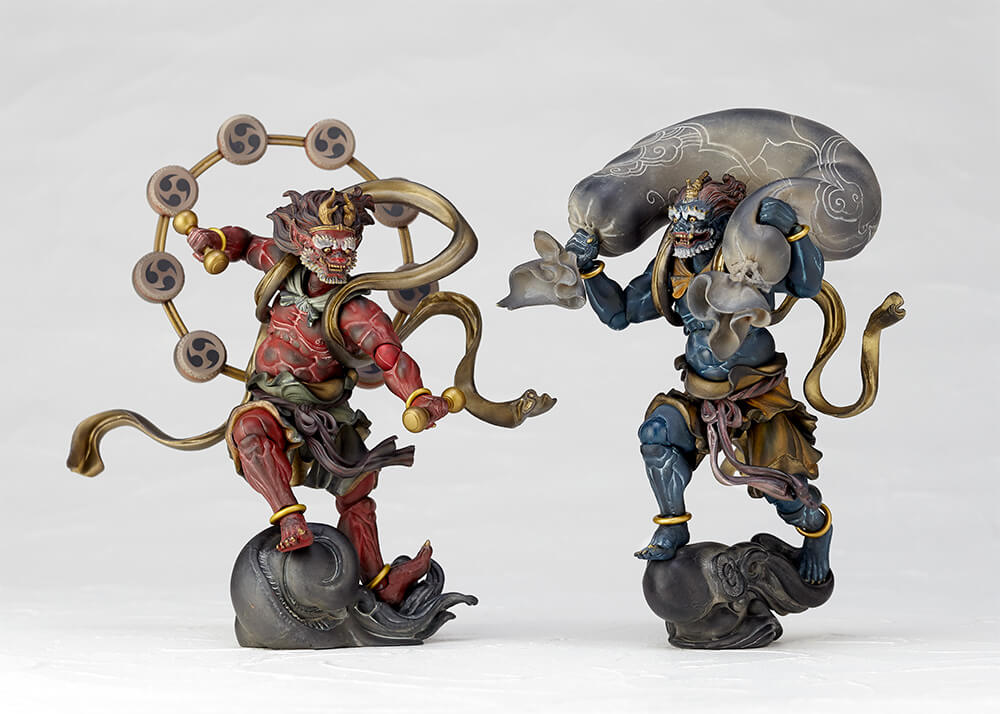 タケヤ式自在置物 風神 青｜KTプロジェクト｜海洋堂