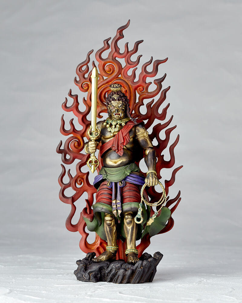 タケヤ式自在置物 不動明王 ＜黄不動＞｜KTプロジェクト｜海洋堂