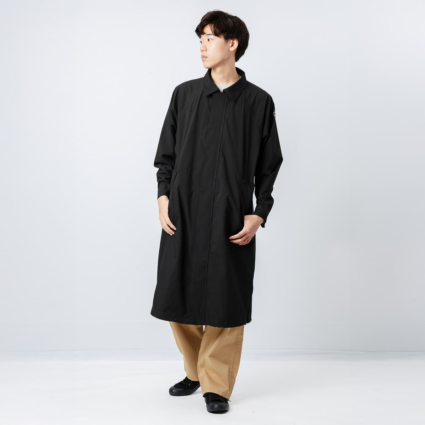AH-300 3レイヤーステンカラーコート | レインコート レインポンチョ