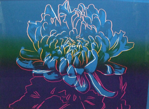 アンディ・ウォーホル「KIKU-I」シルクスクリーン 49.8×66cm