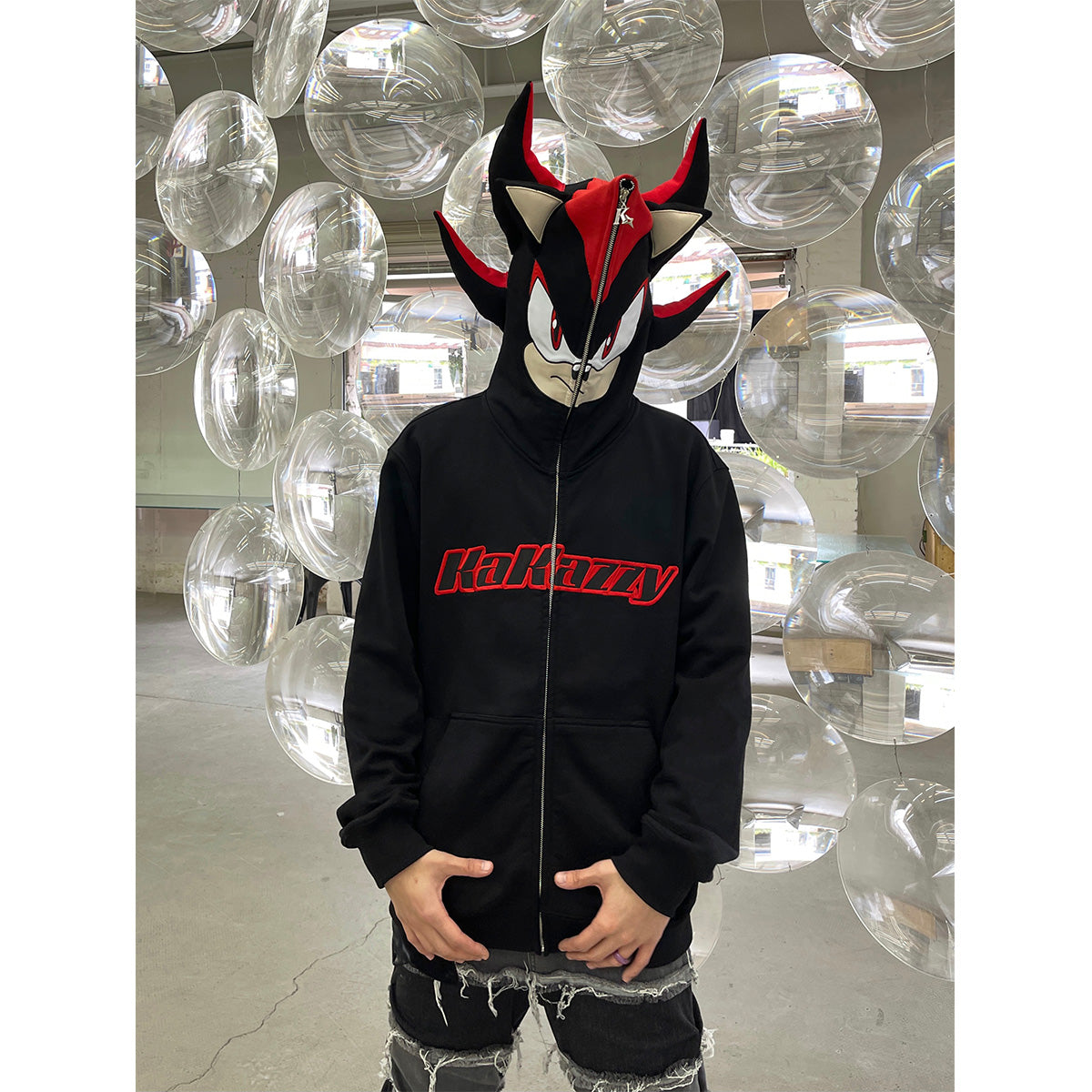 Kakazzy Full Zip Hoodie Black – kakazzy