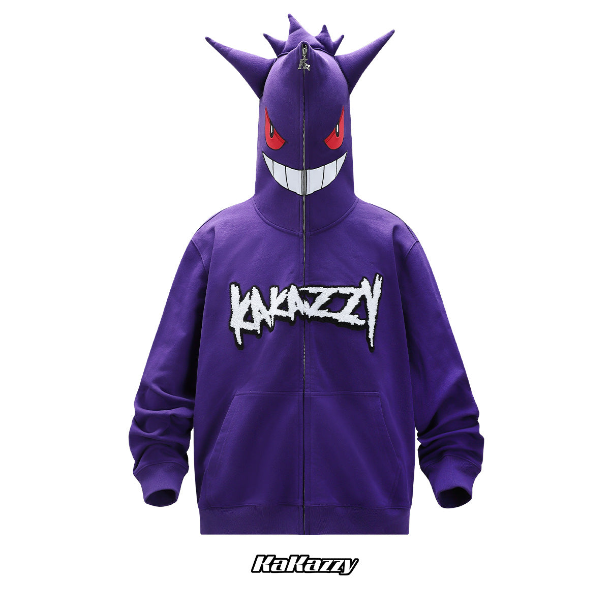 Kakazzy Full Zip Hoodie Purple – kakazzy