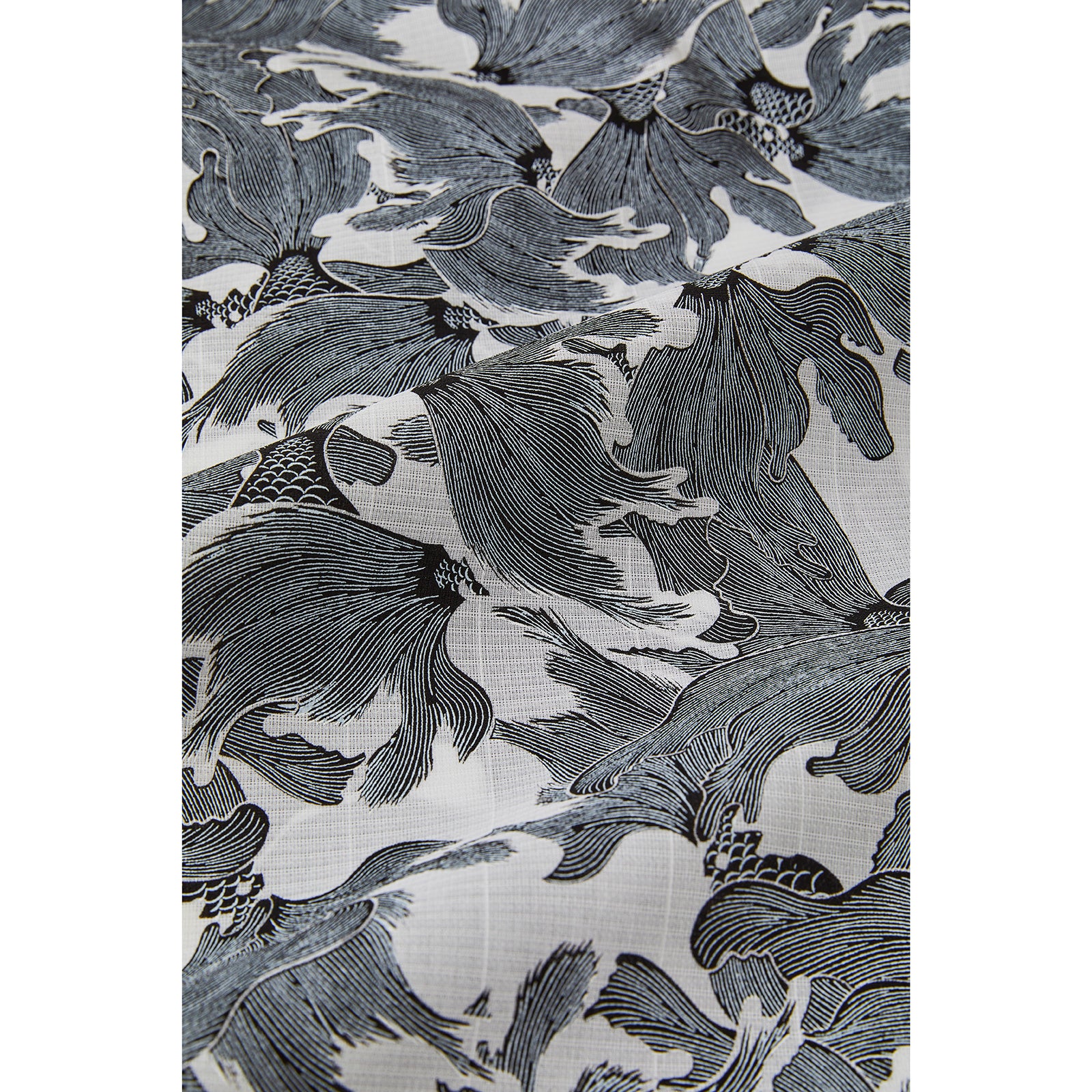 金魚 黒（西岡ペンシル）：浴衣