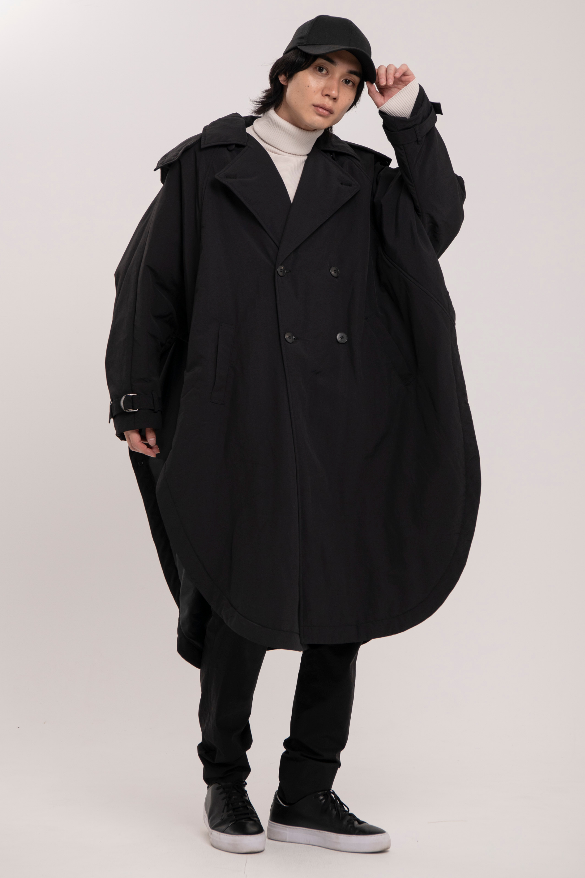 ポンチョコート-Unisex