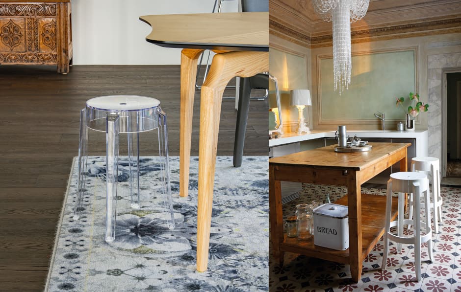 Kartell ゴーストシリーズ｜透明感が描くクラシカルモダンの世界