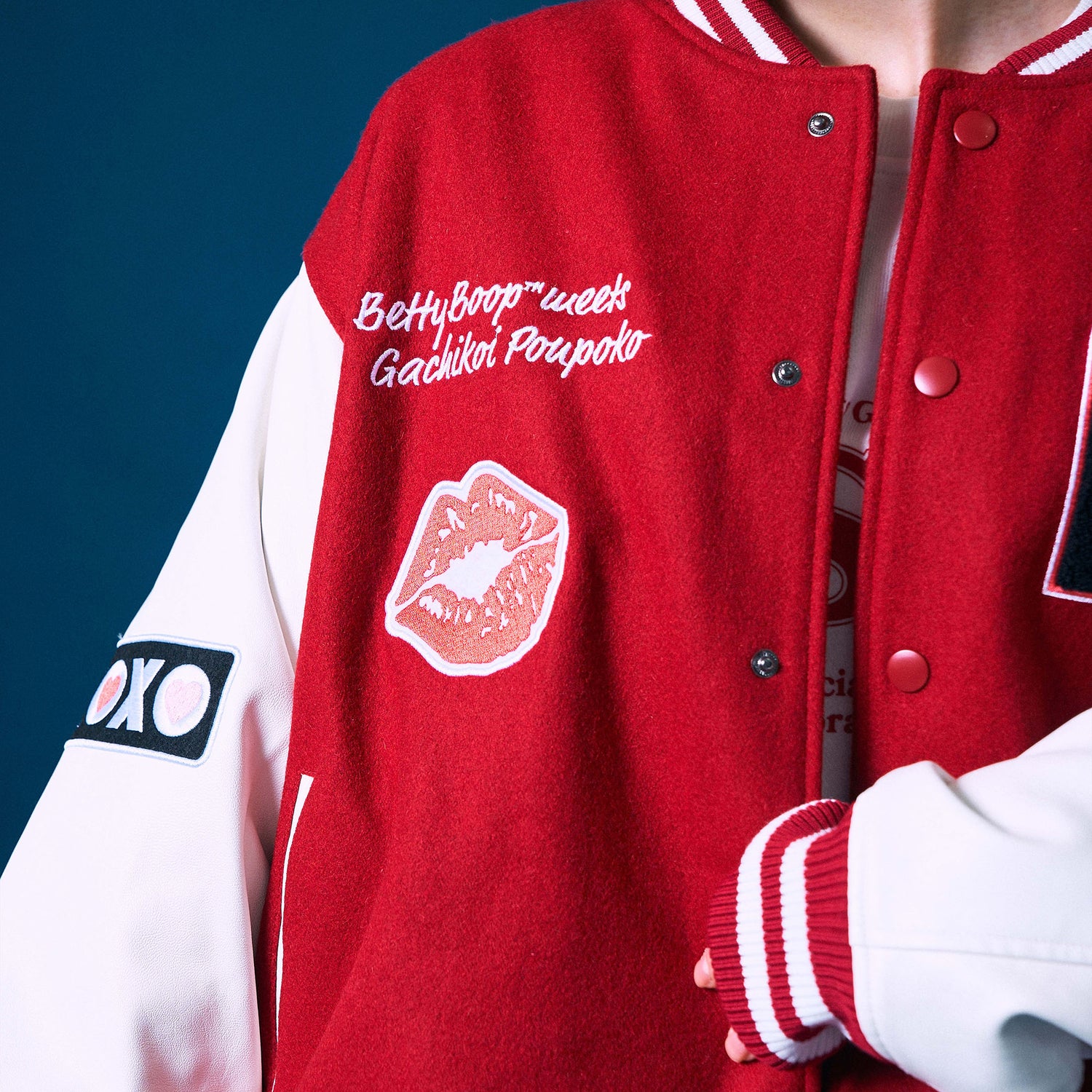 POKOPEA Collaboration】BETTY BOOP™ x ガチ恋ぽんぽこ Wool Melton