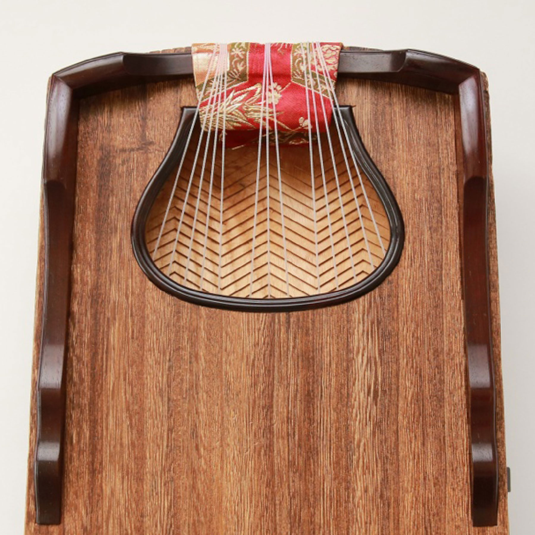 くり甲琴・玉縁紅木巻 [BR04] | 美龍（中古琴のオンラインショップ）