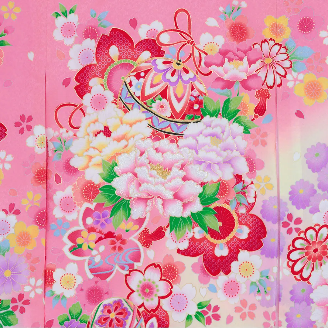 お宮参り ピンク 花柄 産着 楽天市場】【レンタル】お宮参り 着物 女の子 産着レンタル 祝い着