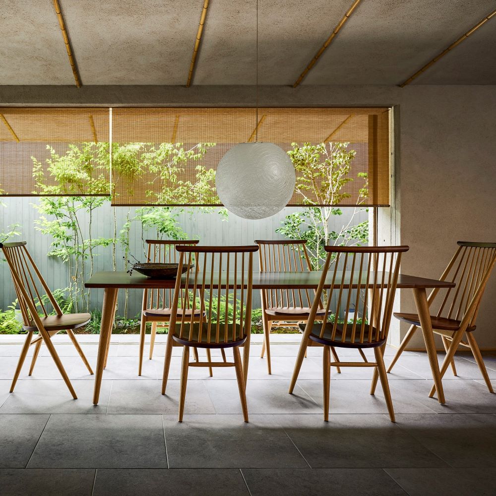 オールドヴィンテージ 柏木工 スピンドルレッグ ダイニングテーブル