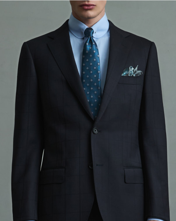 上質な着心地のメンズクラシックスーツはオーダースーツのKASHIYAMA