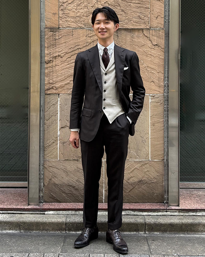 ダブルパンツスーツ 新宿東口店 Y.E | オーダースーツのKASHIYAMA