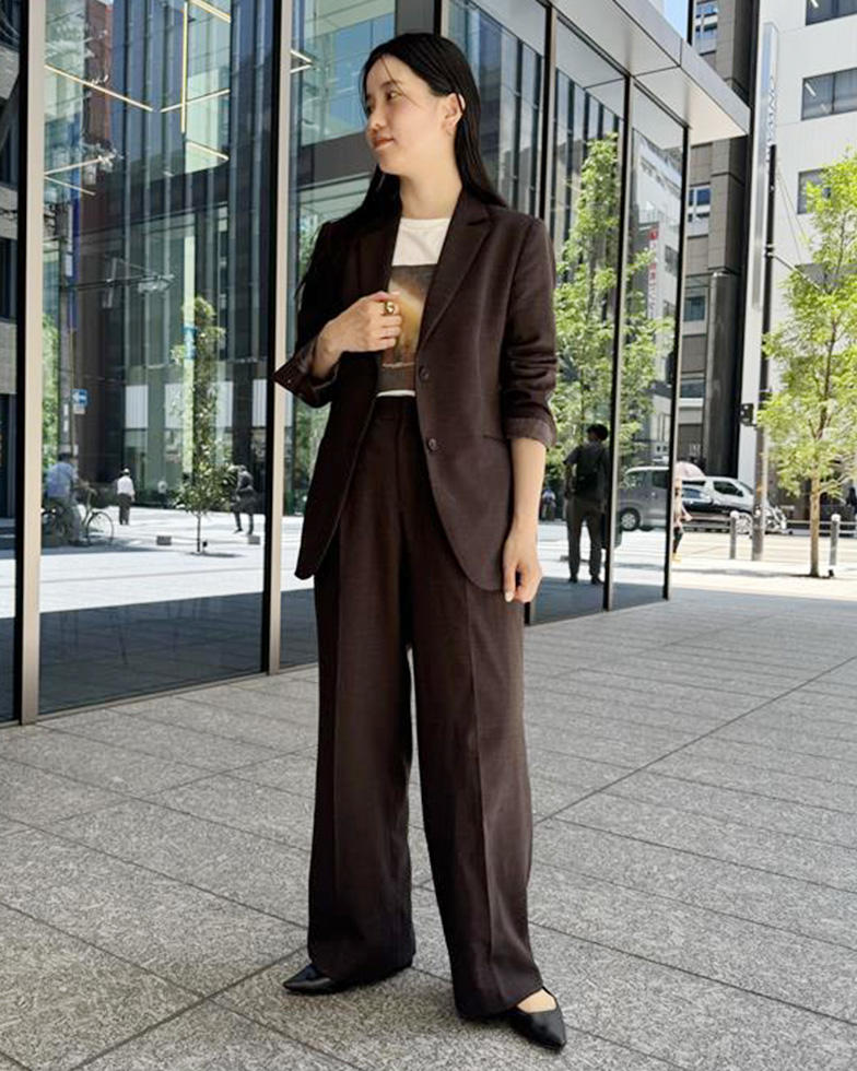 ブラウンセットアップ 大阪本町店 Y.K | オーダースーツのKASHIYAMA