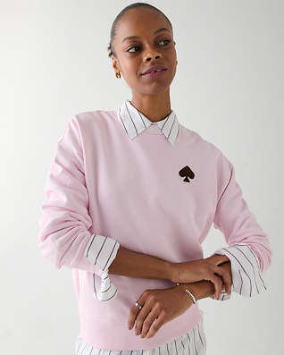 定価3.5万ケイトスペードファーフリルダウン90cmベージュロゴゴールド