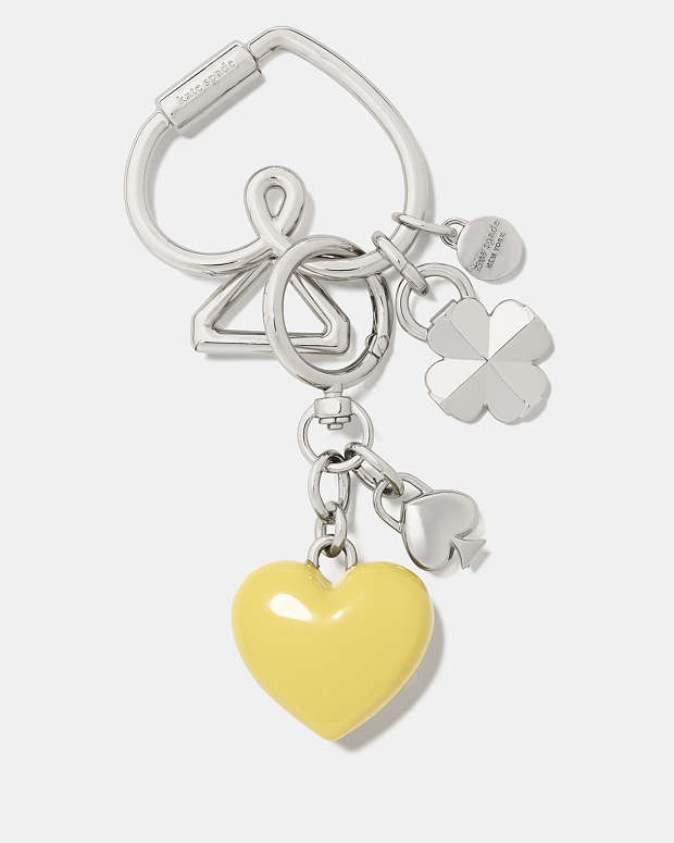 ハート バッグ チャーム | ケイト・スペードニューヨーク【公式