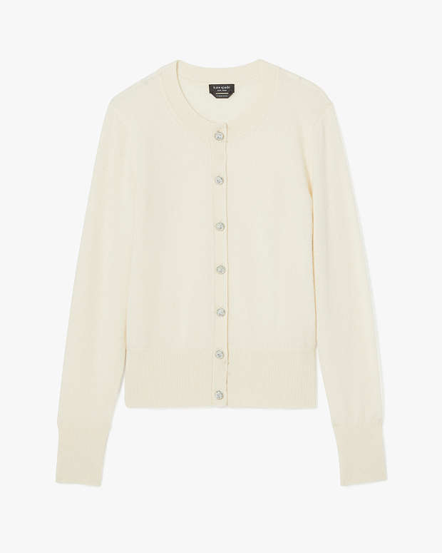 カシミヤ クルーネック カーディガン | トップス | ケイト・スペード