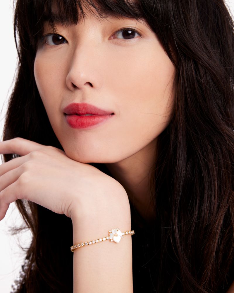 プレシャス パンジー デリケート テニス ブレスレット | ブレスレット