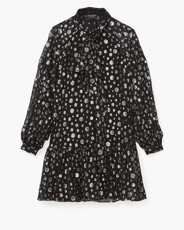 スペース ドット タイネック ドレス | ワンピース | ケイト・スペード