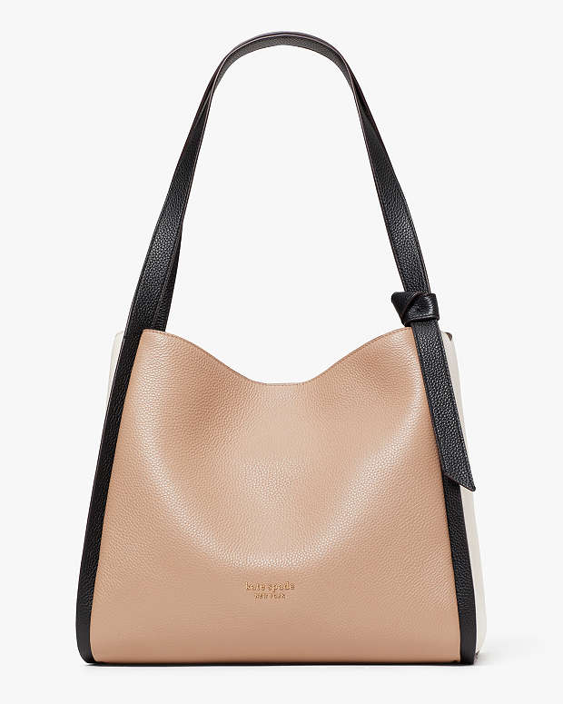 ノット カラーブロック ラージ ショルダーバッグ | ケイト・スペード