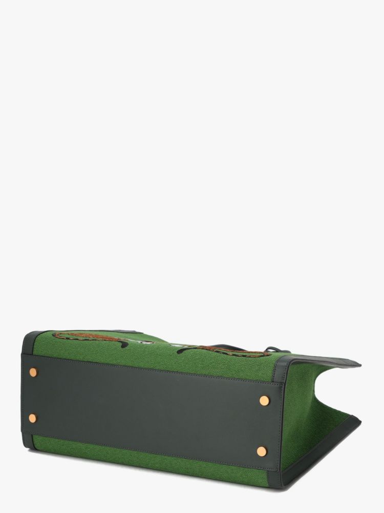 マンハッタン レディ レオパード ラージ トート | ケイト・スペード