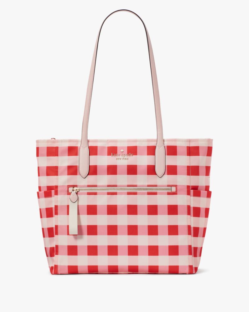 Chelsea Gingham Tote | Kate Spade Outlet