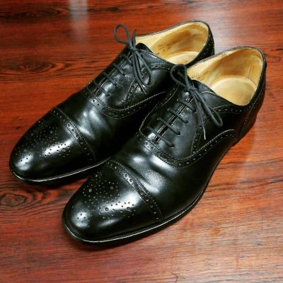 BROOKS BROTHERS】PEAL&Coアルフレッドサージェント製セミブローグ