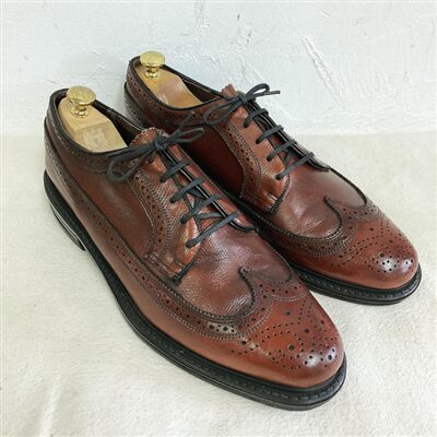 アメリカ古靴入門編として最適！1980年代【FLORSHEIM】LONGWINGTIP