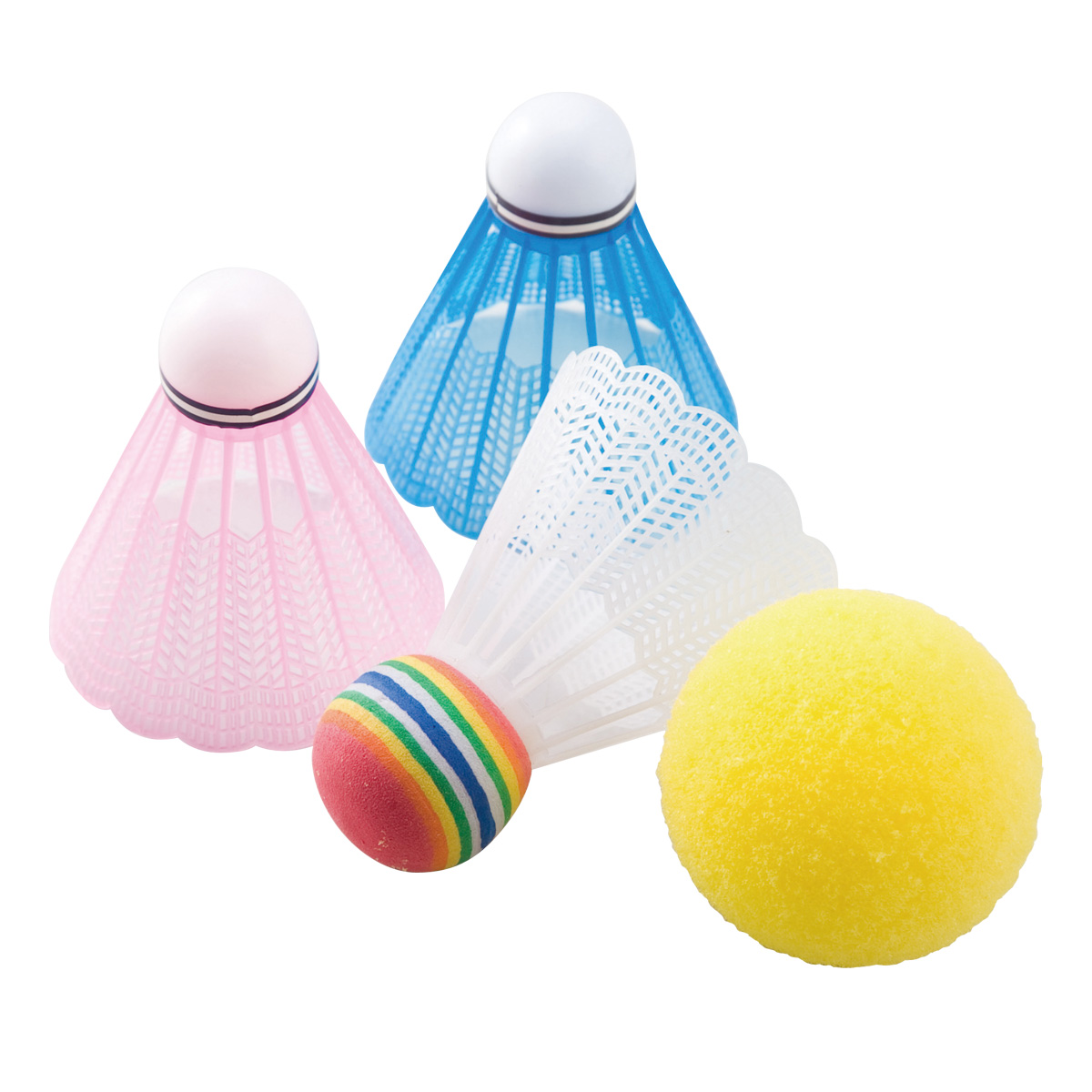 シャトルコックミックス 4P【バドミントン・テニス】 | 株式会社カワセ