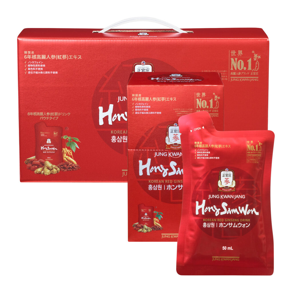 ホンサムウォン パウチ ｜ 正官庄ネットショップ