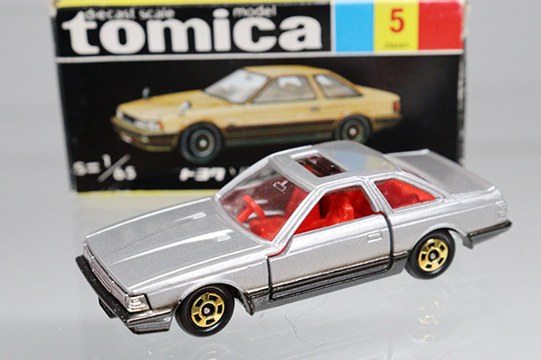 ミニカーショップ ケンボックス トミカ 黒箱☆5☆トヨタソアラ2800GT