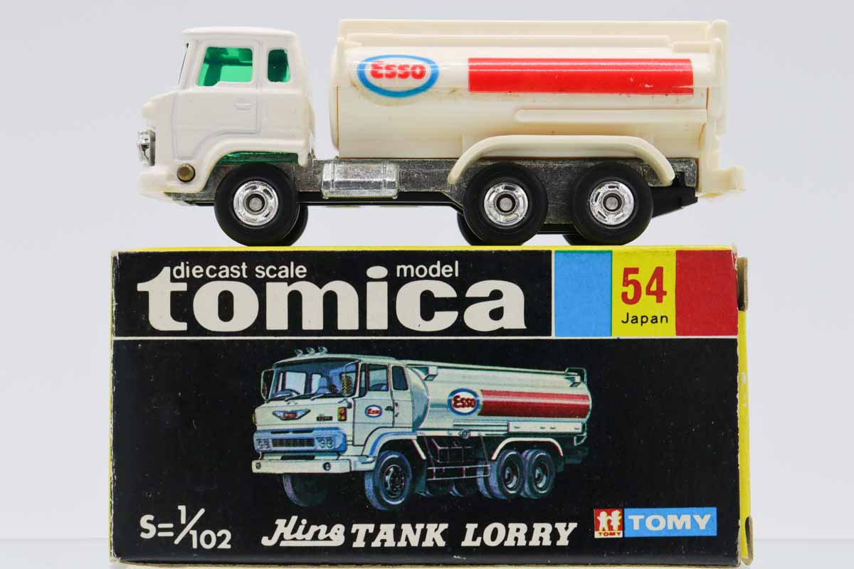 ミニカーショップ ケンボックス トミカ 黒箱☆54☆日野タンクローリー