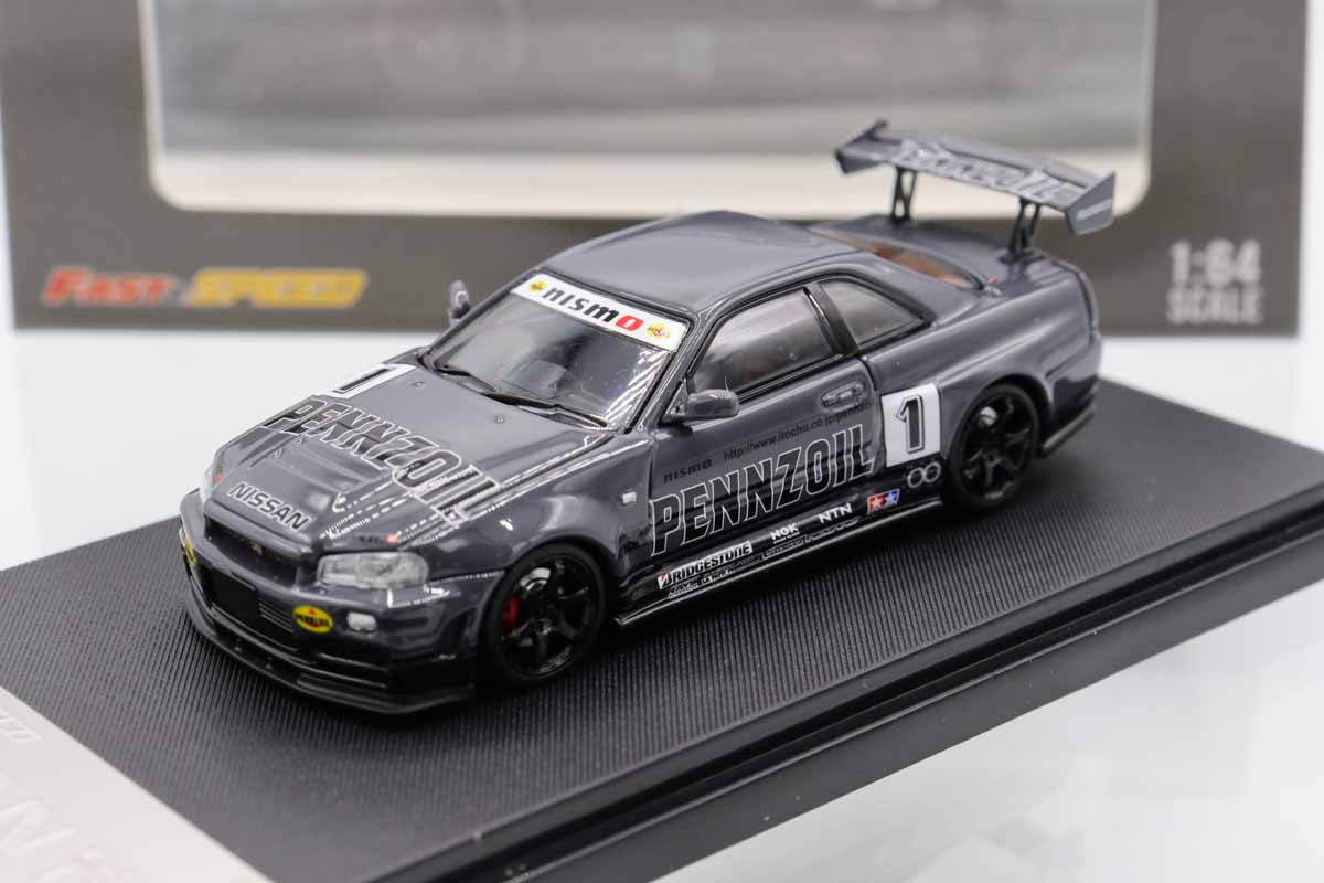ミニカーショップ ケンボックス FAST&SPEED日産スカイライン GT-R R34